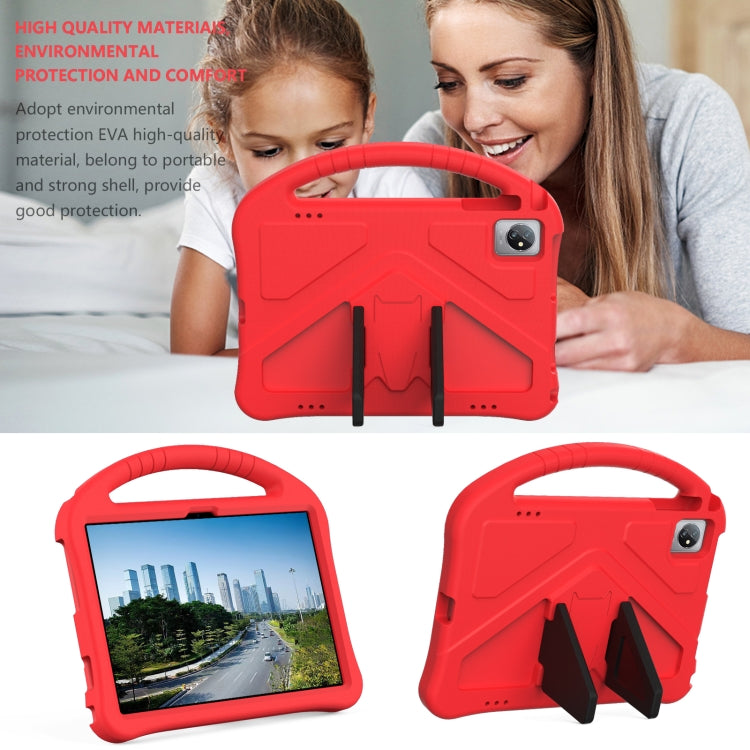 For Blackview OSCAL Pad 60 2022 EVA Shockproof Tablet Case with Holder(Red) - Others by buy2fix | Online Shopping UK | buy2fix