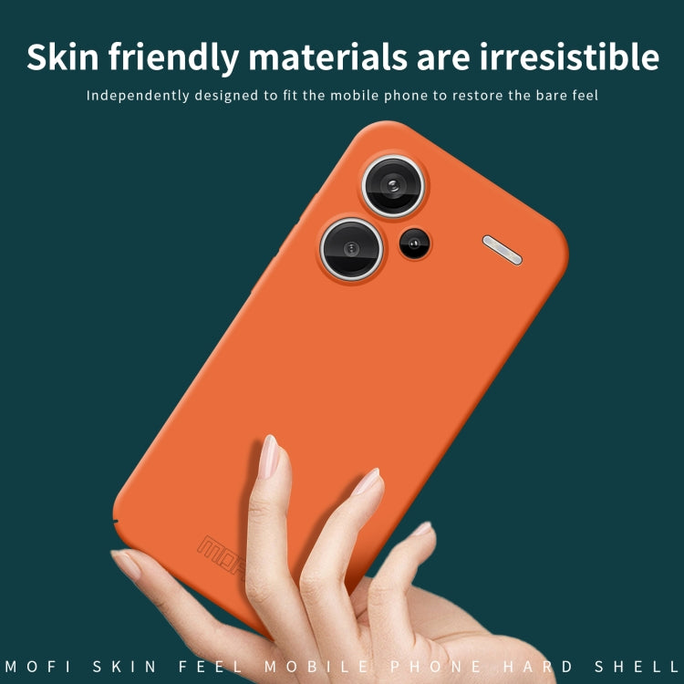 For Xiaomi Redmi Note 13 Pro+ MOFI Qin Series Skin Feel All-inclusive PC Phone Case(Blue) - Note 13 Pro+ Cases by MOFI | Online Shopping UK | buy2fix