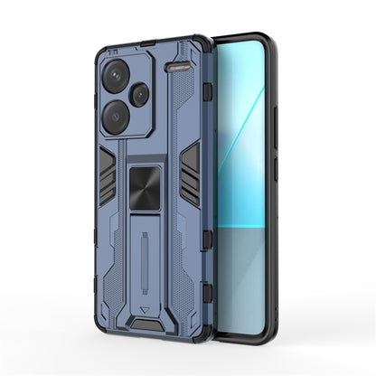 For Redmi Note 13 Pro 5G Supersonic Armor PC Hybrid TPU Phone Case(Blue) - Note 13 Pro Cases by buy2fix | Online Shopping UK | buy2fix