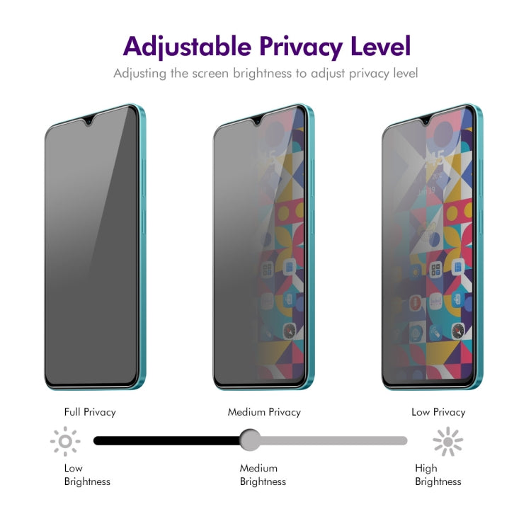 For Xiaomi Redmi A3 ENKAY Hat-Prince 28 Degree Anti-peeping Privacy Silk Screen Tempered Glass Film -  by ENKAY | Online Shopping UK | buy2fix