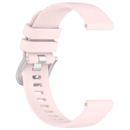 For Xiaomi Watch S3 Glossy Surface Silicone Watch Band(Pink) - Watch Bands by buy2fix | Online Shopping UK | buy2fix