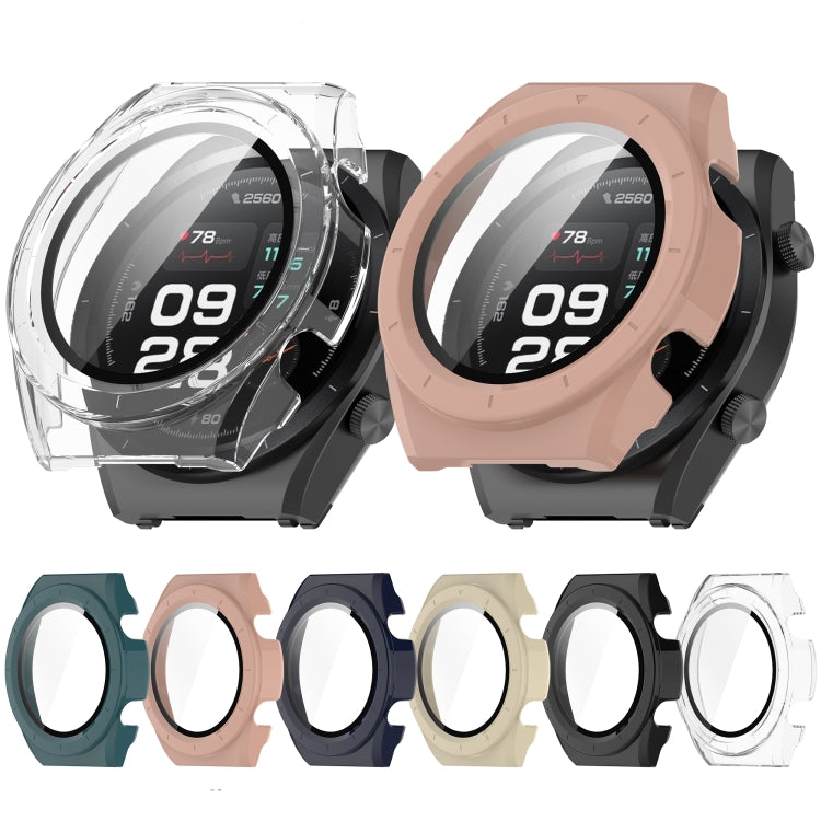 For Xiaomi Watch H1 PC + Tempered Film Integrated Watch Protective Case(Transparent) - Watch Cases by buy2fix | Online Shopping UK | buy2fix