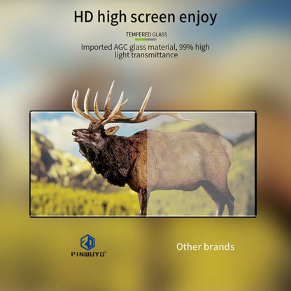 For Samsung Galaxy S24 Ultra 5G PINWUYO 9H 3D Hot Bending Tempered Glass Film(Black) - Galaxy S24 Ultra 5G Tempered Glass by PINWUYO | Online Shopping UK | buy2fix