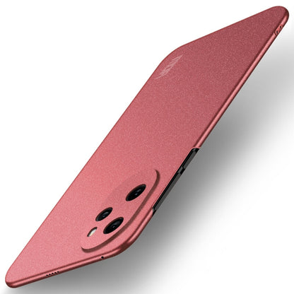 For Honor 100 Pro MOFI Fandun Series Frosted PC Ultra-thin All-inclusive Phone Case(Red) - Honor Cases by MOFI | Online Shopping UK | buy2fix