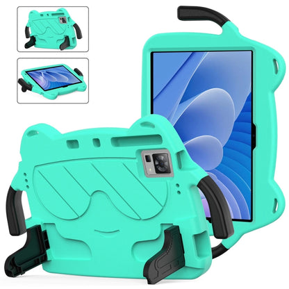 For DOOGEE T30 Pro 11 2023 Ice Baby EVA Shockproof Hard PC Tablet Case(Mint Green+Black) - Others by buy2fix | Online Shopping UK | buy2fix