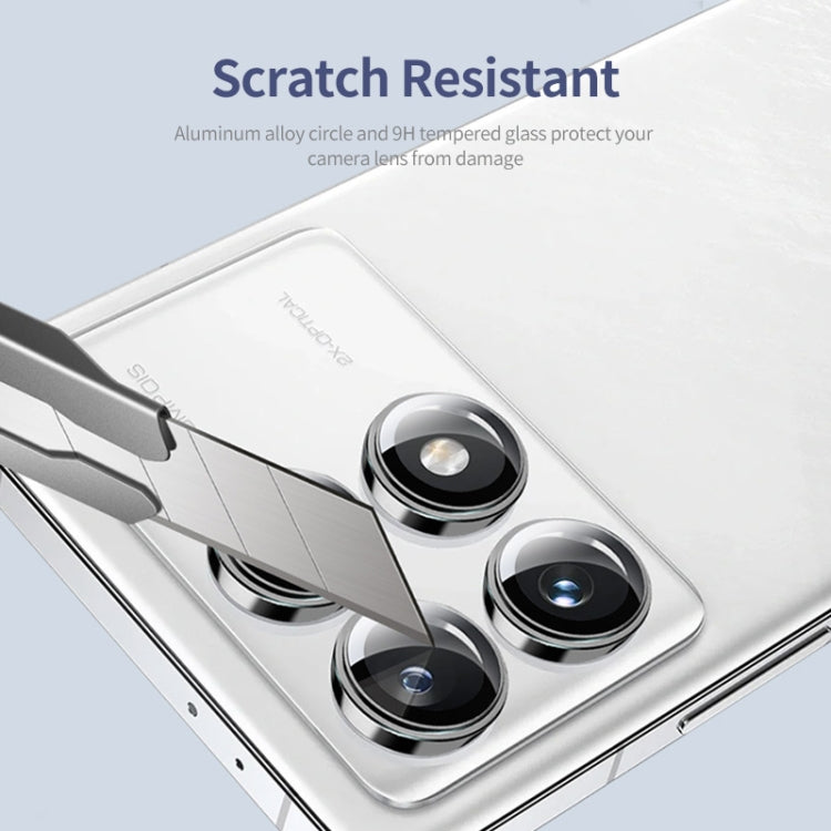 For Xiaomi MIX Fold 3 ENKAY Hat-Prince 9H Rear Camera Lens Aluminium Alloy Tempered Glass Film(Colorful) -  by ENKAY | Online Shopping UK | buy2fix