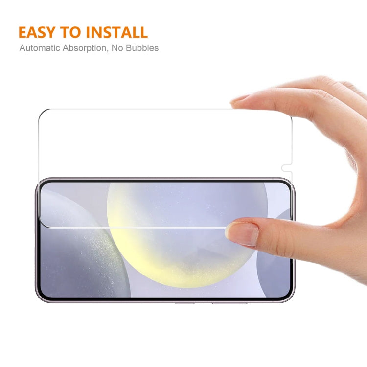 For Samsung Galaxy S24 5G ENKAY Easy Install 0.18mm High Alumina Silicon Full Glass Film, Support Ultrasonic Unlock - Galaxy S24 5G Tempered Glass by ENKAY | Online Shopping UK | buy2fix