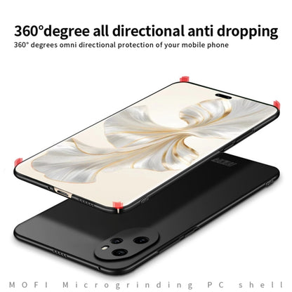 For Honor 100 Pro MOFI Frosted PC Ultra-thin Hard Phone Case(Black) - Huawei Cases by MOFI | Online Shopping UK | buy2fix