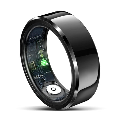 R6 SIZE 10 Smart Ring, Support Heart Rate / Blood Oxygen / Sleep Monitoring(Black) - Smart Rings / Smart Telephones by buy2fix | Online Shopping UK | buy2fix