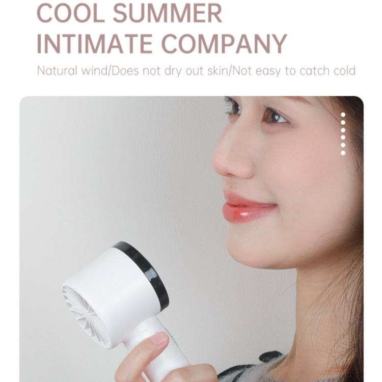 WX-625 Cold Compress Function Portable Mini Summer Fan Handheld Cooling Fan(White) - Electric Fans by buy2fix | Online Shopping UK | buy2fix