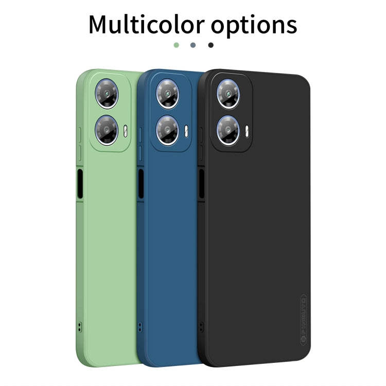 For Motorola Moto G24 / G04 PINWUYO Sense Series Liquid Silicone TPU Phone Case(Green) - Motorola Cases by PINWUYO | Online Shopping UK | buy2fix