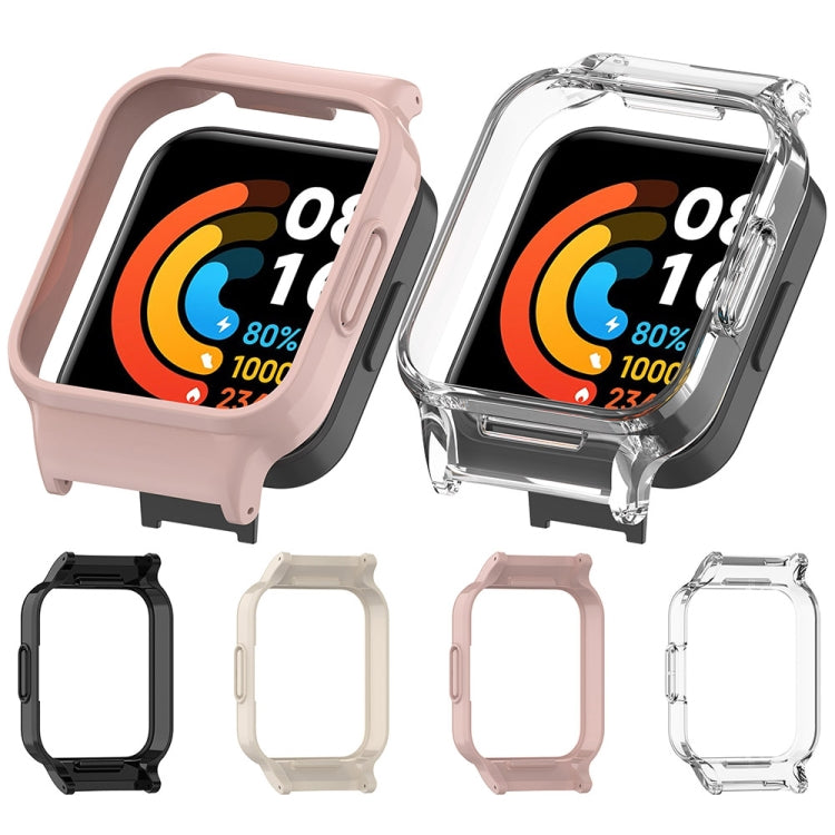 For Redmi Watch 3 Active Half Pack PC Watch Protective Case(Transparent) - Watch Cases by buy2fix | Online Shopping UK | buy2fix