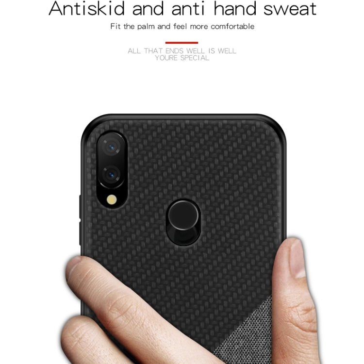 PINWUYO Honors Series Shockproof PC + TPU Protective Case for Xiaomi Play / Redmi 7 Pro(Black) - Xiaomi Cases by PINWUYO | Online Shopping UK | buy2fix
