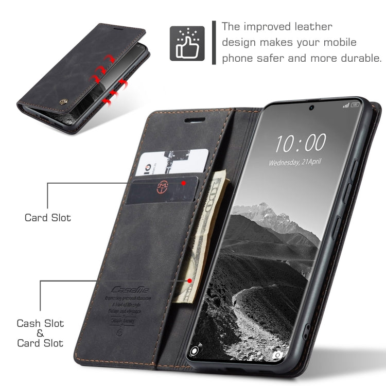 For Redmi Note 14 Pro 5G CaseMe 013 Multifunctional Horizontal Flip Leather Phone Case(Black) - Note 14 Pro Cases by CaseMe | Online Shopping UK | buy2fix