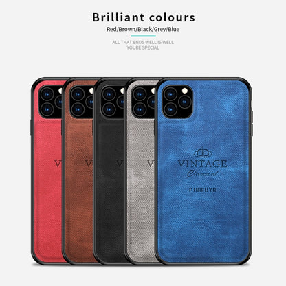 For iPhone 11 Pro PINWUYO Shockproof Waterproof Full Coverage PC + TPU + Skin Protective Case (Red) - iPhone 11 Pro Cases by PINWUYO | Online Shopping UK | buy2fix