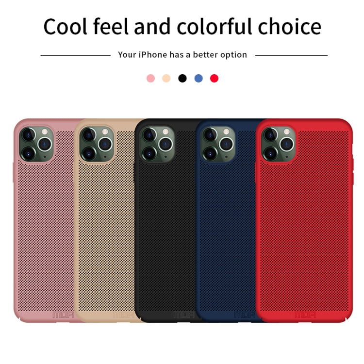 For iPhone 11 Pro MOFI Breathable PC Ultra-thin All-inclusive Protective Case(Red) - iPhone 11 Pro Cases by MOFI | Online Shopping UK | buy2fix