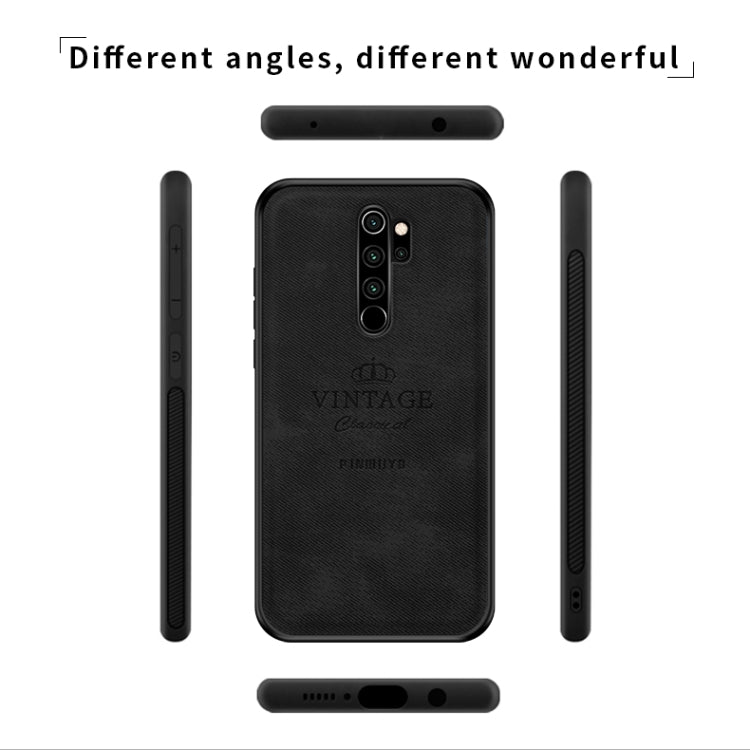 For Xiaomi RedMi Note 8 Pro PINWUYO Zun Series PC + TPU + Skin Waterproof And Anti-fall All-inclusive Protective Shell(Black) - Xiaomi Cases by PINWUYO | Online Shopping UK | buy2fix