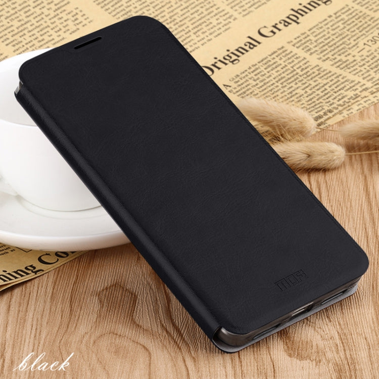 For Xiaomi  Mi 9 Pro MOFI Rui Series Classical Leather Flip Leather Case With Bracket Embedded Steel Plate All-inclusive(Black) - Xiaomi Cases by MOFI | Online Shopping UK | buy2fix