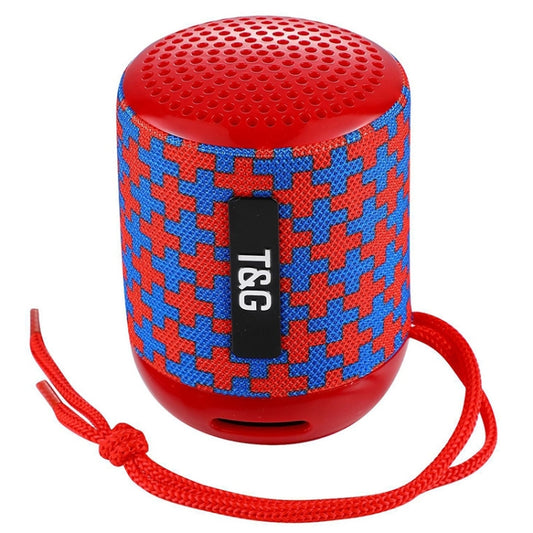 T&G TG129 Portable Wireless Music Speaker Hands-free with MIC, Support TF Card FM(Red) - Desktop Speaker by T&G | Online Shopping UK | buy2fix