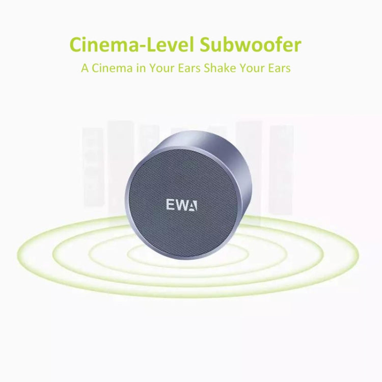 EWA A3 Mini Speakers 8W 3D Stereo Music Surround Wireless Bluetooth Speakers  Portable  Sound Bass Support TF Cards USB - Desktop Speaker by EWA | Online Shopping UK | buy2fix