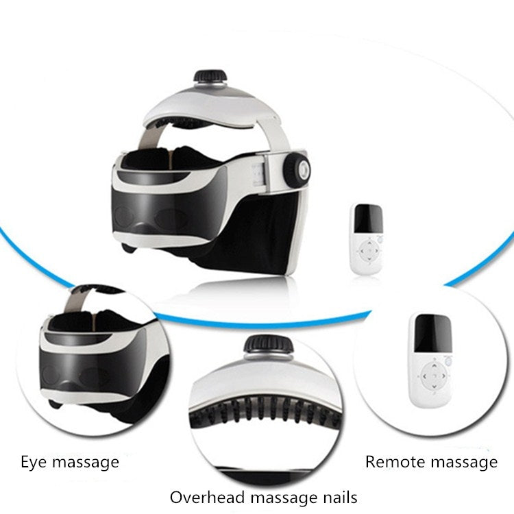 Nuotai Y10-7 Head And Eye Integrated Visual Electric Massager With MP3 Download Function - Massage & Relaxation by buy2fix | Online Shopping UK | buy2fix