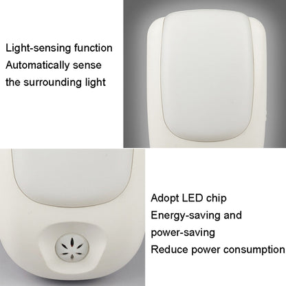 A72 Intelligent LED Sensor Night Light, Plug:AU Plug(Green) - Sensor LED Lights by buy2fix | Online Shopping UK | buy2fix