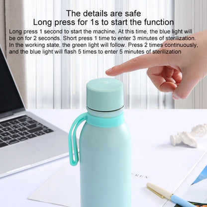 Ultraviolet Sterilization Intelligent Disinfection USB Charging Stainless Steel Vacuum Flask - Vacuum Thermoses & Cups by buy2fix | Online Shopping UK | buy2fix