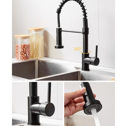 Kitchen Faucet Hot & Cold Water Tank Valve Sink Faucet, Specification: Electroplating Model - Faucets & Accessories by buy2fix | Online Shopping UK | buy2fix