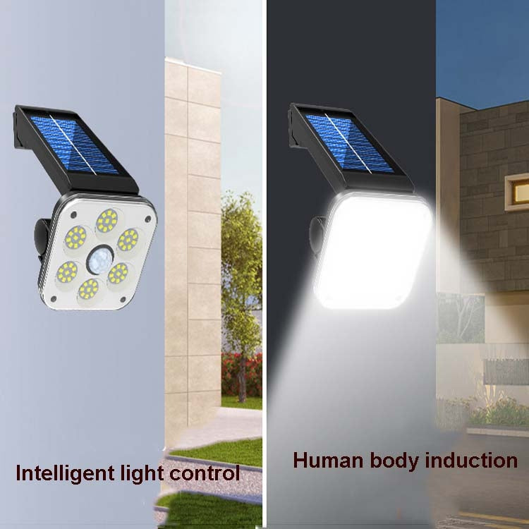 54 COB Solar Wall Light Outdoor Waterproof Human Body Induction Garden Lamp Street Light - Solar Lights by buy2fix | Online Shopping UK | buy2fix