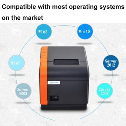 Xprinter XP-T58L 58mm Supermarket Cashier Receipt Thermal Printer, Spec: Parallel Port(US Plug) - Printer by Xprinter | Online Shopping UK | buy2fix