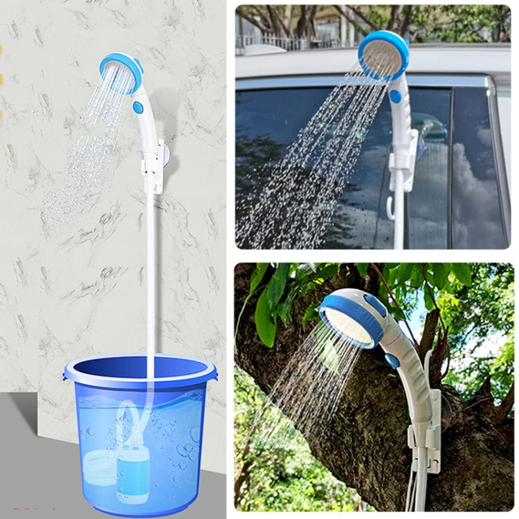 LLT-ES01 Electric Pet Shower Outdoor Camping Bath Device, Style: Standard (Sky Blue) - Shower Head by buy2fix | Online Shopping UK | buy2fix