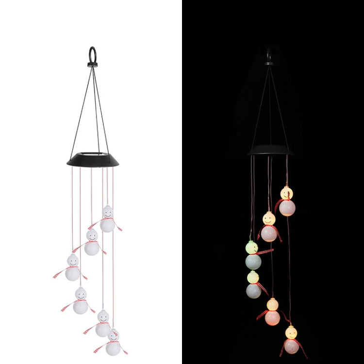 Solar Wind Chime Lamp Outdoor Balcony Decorative Landscape(G-003) - Holiday Lights by buy2fix | Online Shopping UK | buy2fix