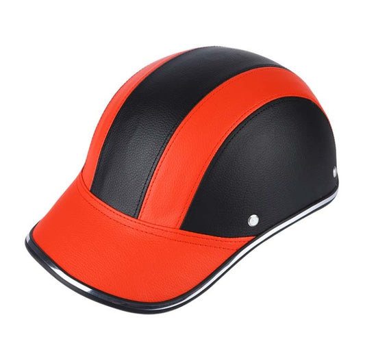 BSDDP A0322 Summer Half Helmet Lightweight Safety Helmet(Red) - Protective Helmet & Masks by BSDDP | Online Shopping UK | buy2fix