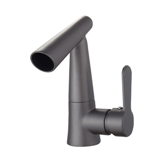 Qylt001 Horn Shape Vanity Faucet(Gray) - Faucets & Accessories by buy2fix | Online Shopping UK | buy2fix