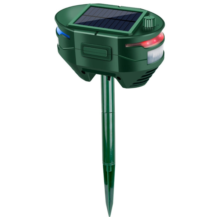 RC-544 Outdoor Solar Ultrasonic Infrared Sensor Animal Repeller(Dark Green) - Outdoor Insect Repellent by buy2fix | Online Shopping UK | buy2fix