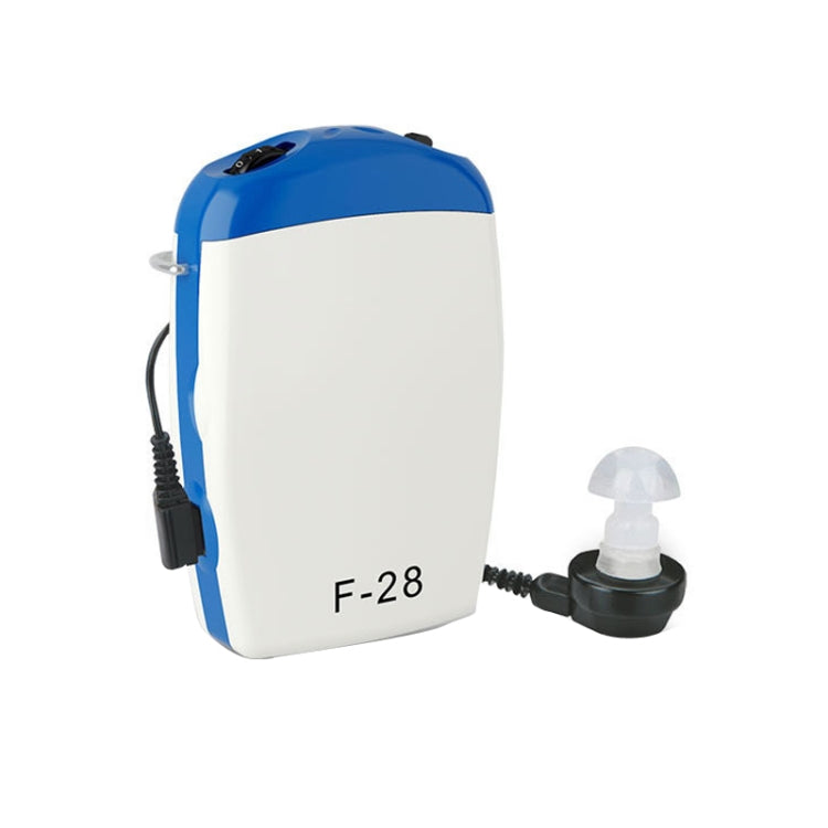 AXON F-28 Sound Amplifier Deaf Hearing Aids(Blue White) - Hearing Aids by AXON | Online Shopping UK | buy2fix