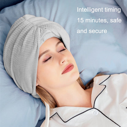 K2009 Air Wave Head Massage Device Heating Compress Airbag Home Sleep Massage Instrument(Grey) - Massage & Relaxation by buy2fix | Online Shopping UK | buy2fix