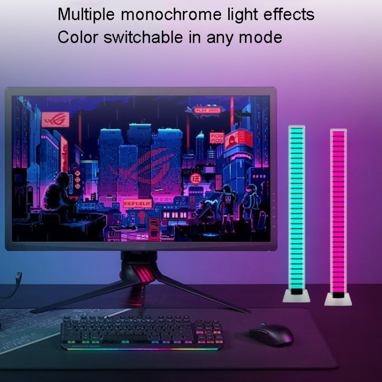 LED Pick Up Light Illuminating Light Effect Desktop Night Light, Color: White+Stand(USB Charging) - Novelty Lighting by buy2fix | Online Shopping UK | buy2fix