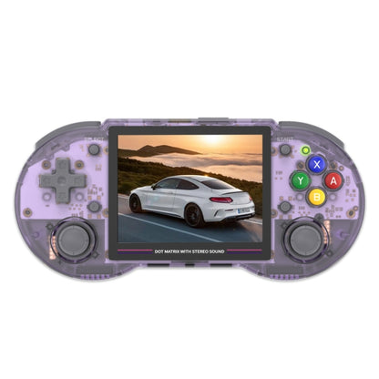 ANBERNIC RG353PS  3.5-Inch IPS Screen Handheld Game Console 2.4G/5G Wifi Linux System Game Player 16GB+256GB 35K Games(Transparent Purple) - Pocket Console by ANBERNIC | Online Shopping UK | buy2fix