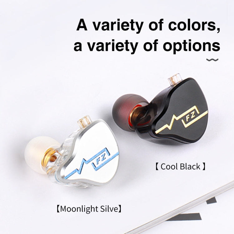 FZ In Ear HIFI Sound Quality Live Monitoring Earphone, Color: Black - In Ear Wired Earphone by FZ | Online Shopping UK | buy2fix