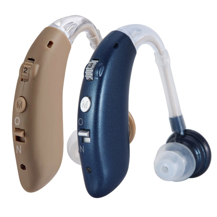 USB Charging Earhook Noise Reduction Hearing Aid Sound Amplifier(Blue) - Hearing Aids by buy2fix | Online Shopping UK | buy2fix