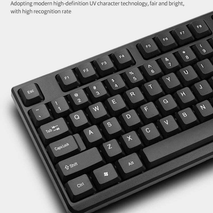 K-Snake KM007 Wired Keyboard And Mouse Set Desktop Computer Keyboard, Style: Without Mouse - Wired Keyboard by K-Snake | Online Shopping UK | buy2fix