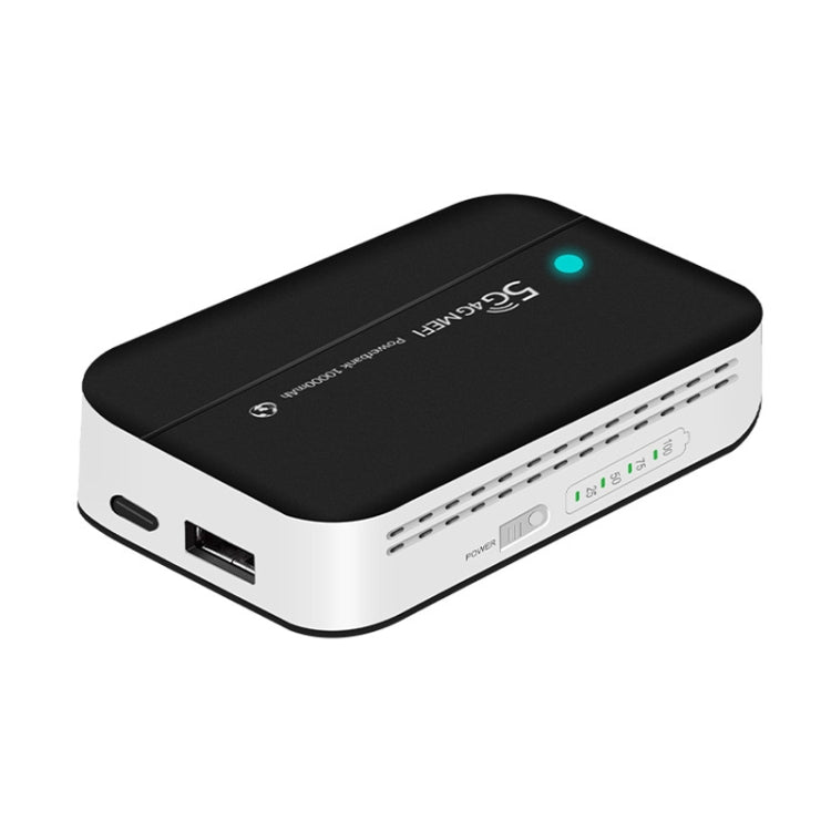 PW100 4G LTE Mobile Router USB Hotspot Portable Power Bank Pocket Wireless WIFI(Black) - Wireless Routers by buy2fix | Online Shopping UK | buy2fix