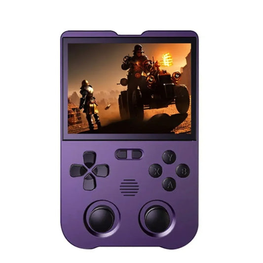 AMPOWN XU10 Handheld Game Console 3.5-Inch IPS Screen Linux System Portable Video Arcade 128G(Purple) - Pocket Console by AMPOWN | Online Shopping UK | buy2fix