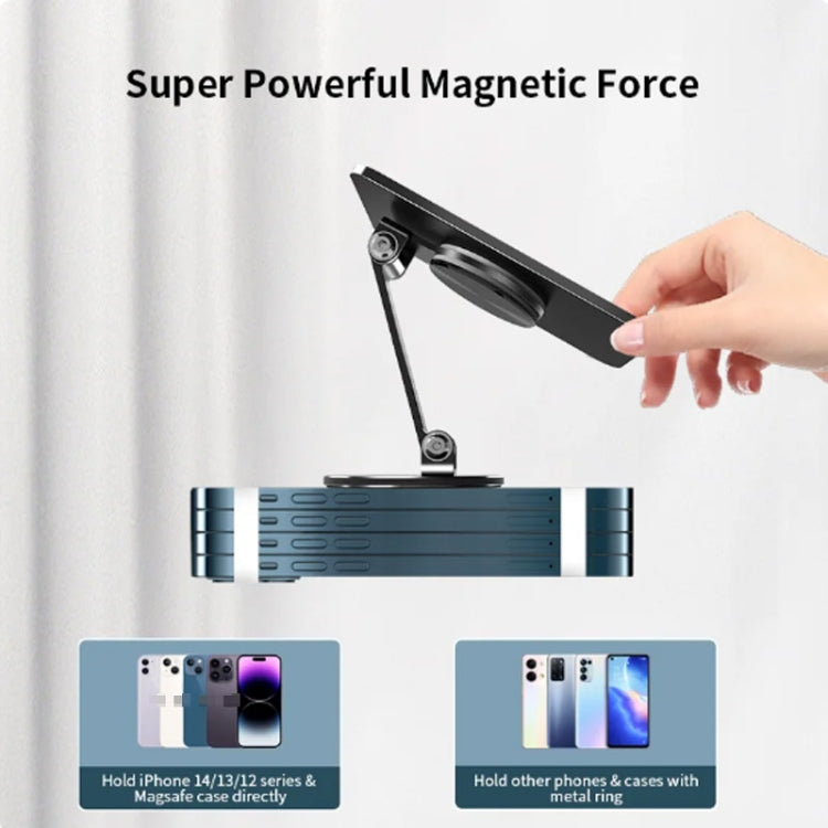 Magnetic Phone Holder 360 Degree Rotating Folding Magsafe Tablet Holder L24 - Desktop Holder by buy2fix | Online Shopping UK | buy2fix