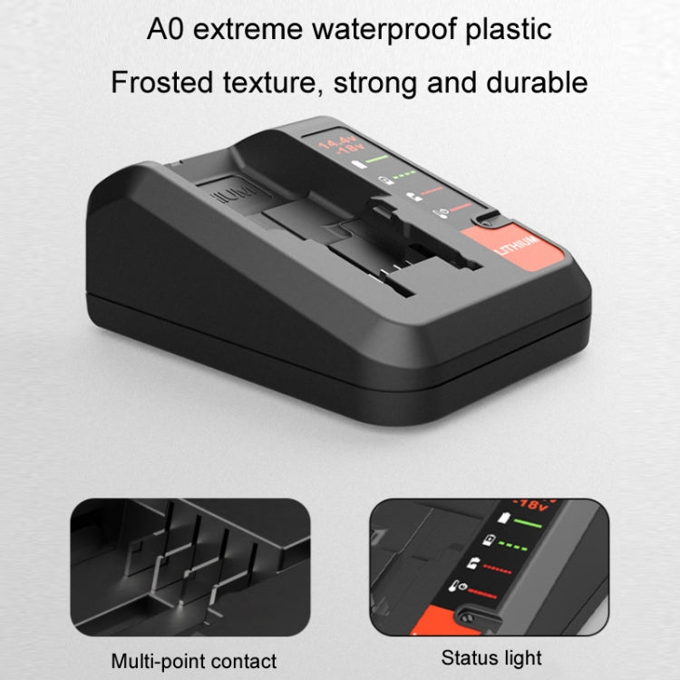 For BlackDeck 14.4~20V3A Tool Lithium Battery Charger, Specification: AU Plug - Electric Saws & Accessories by buy2fix | Online Shopping UK | buy2fix