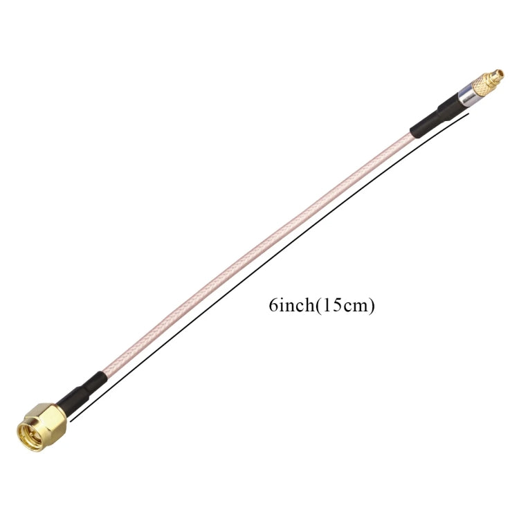 SMA Male To MMCX Male RG316 15cm Coaxial Extension Cable SMA To MMCX Adapter Cable - DVB-T & Simulation Antenna by buy2fix | Online Shopping UK | buy2fix