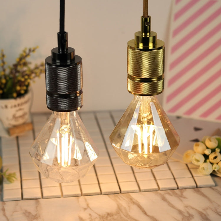 E27 Screw Port LED Vintage Light Shaped Decorative Illumination Bulb, Style: G125 Inner Pineapple Transparent(220V 4W 2700K) - LED Blubs & Tubes by buy2fix | Online Shopping UK | buy2fix