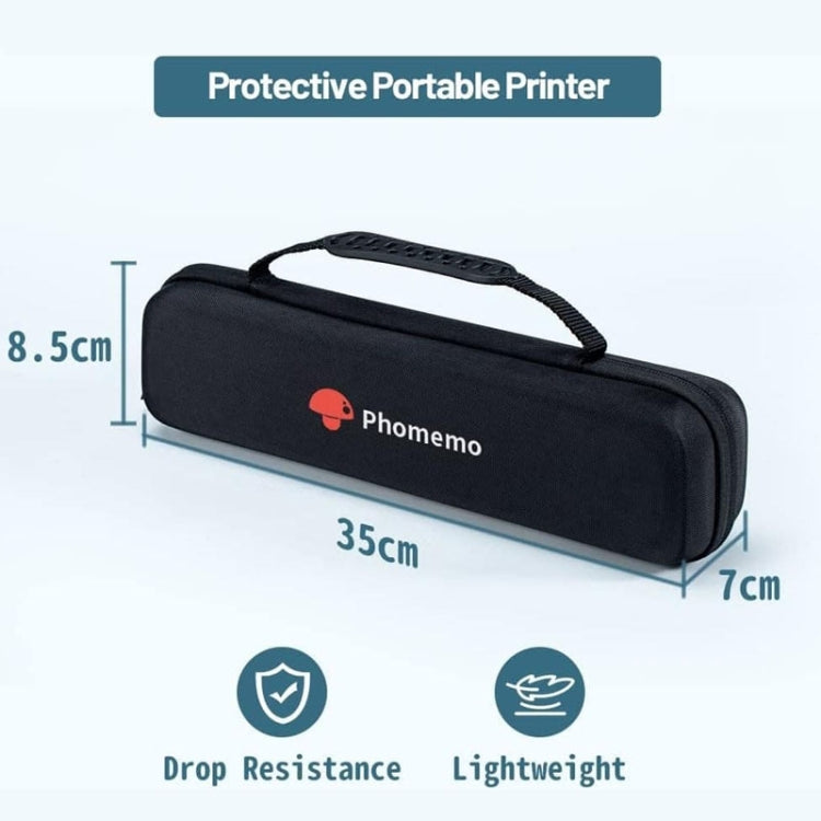 Phomemo Portable Storage Bag For M08F / P831 Printer(Gray) - Printer Accessories by Phomemo | Online Shopping UK | buy2fix