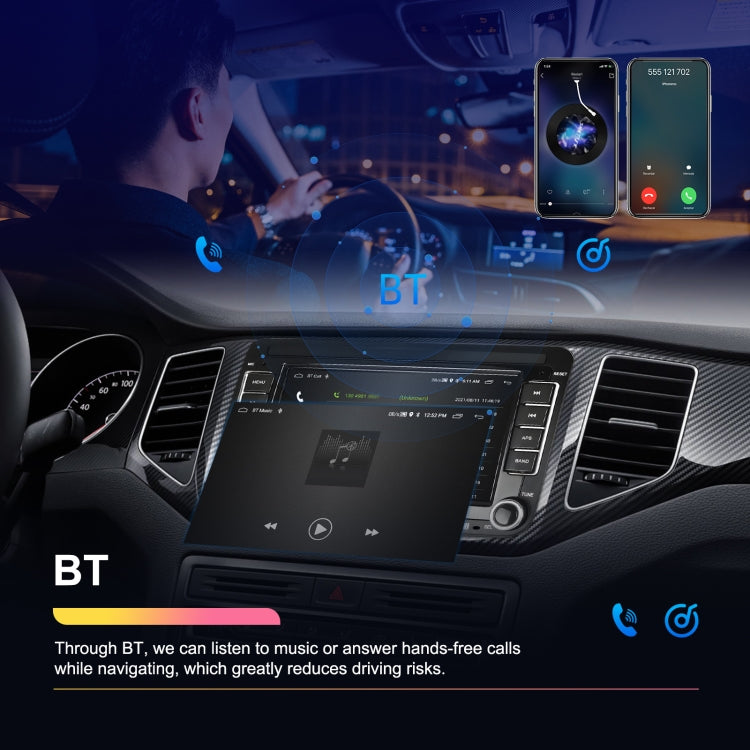 For Volkswagen/Skoda 1+32G Player Large Screen Carplay Android Navigation Reversing Camera Integrated Machine(Standard) - Car MP3 & MP4 & MP5 by buy2fix | Online Shopping UK | buy2fix